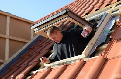Pose de fenêtres de toit Velux à Leval